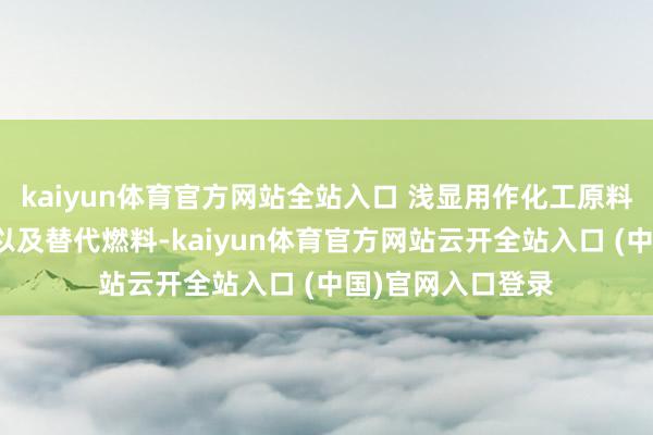 kaiyun体育官方网站全站入口 浅显用作化工原料、溶剂、防冻剂以及替代燃料-kaiyun体育官方网站云开全站入口 (中国)官网入口登录